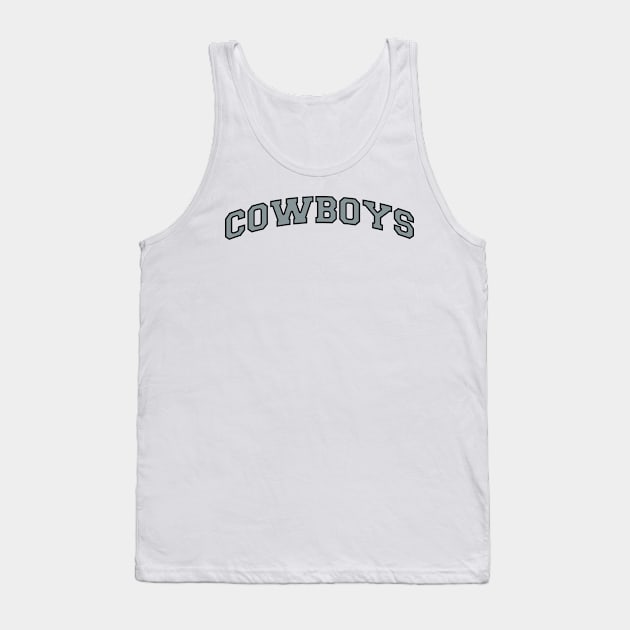 Dallas Cowboys Tank Top by teakatir